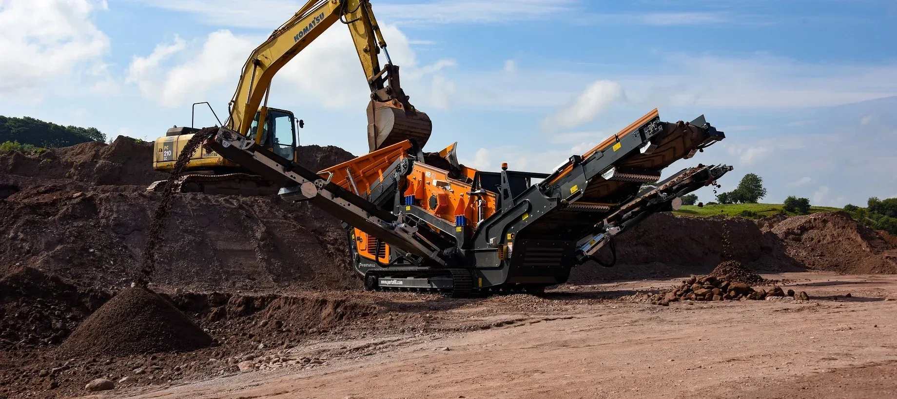 破碎筛分设备制造商Portafill再次智能化升级：机器人焊接效率飞跃